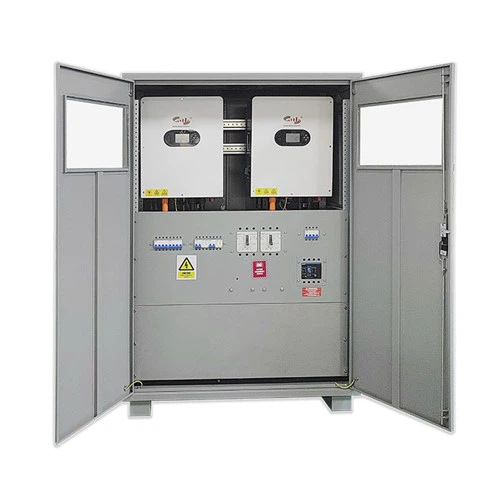Three-phase four-wire 20KW 70KWH energy storage Lifepo4 battery cabinet with inverter